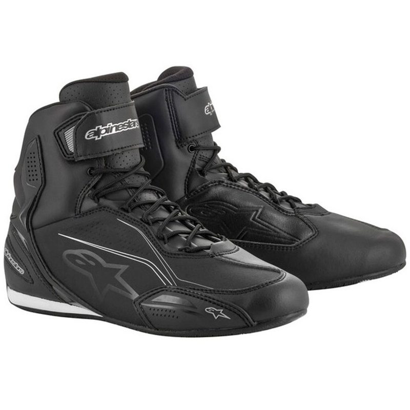 Alpinestars Stella Faster ženske motociklističke čizme crno-srebrne