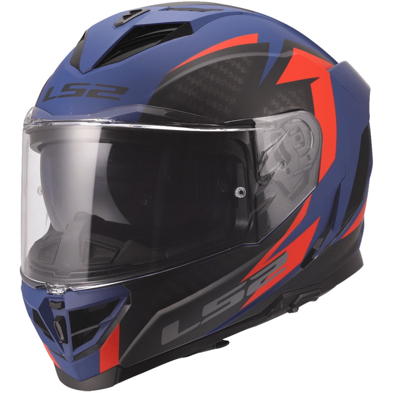 Integralna motociklistička kaciga LS2 FF818 Storm III Dynamo plavo-crvena
