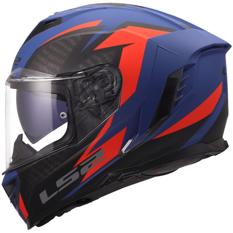 Integralna motociklistička kaciga LS2 FF818 Storm III Dynamo plavo-crvena
