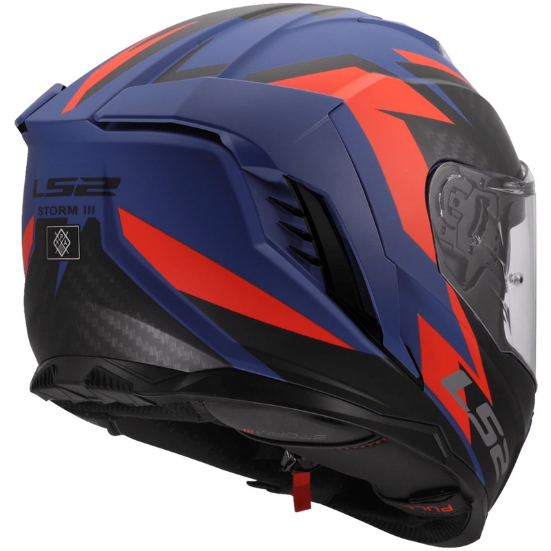 Integralna motociklistička kaciga LS2 FF818 Storm III Dynamo plavo-crvena