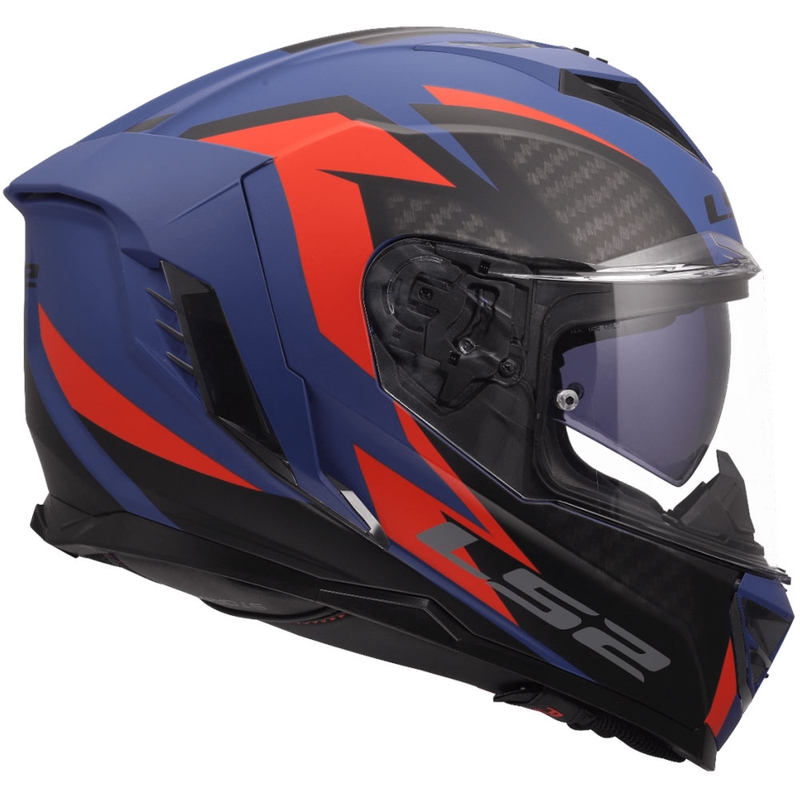 Integralna motociklistička kaciga LS2 FF818 Storm III Dynamo plavo-crvena
