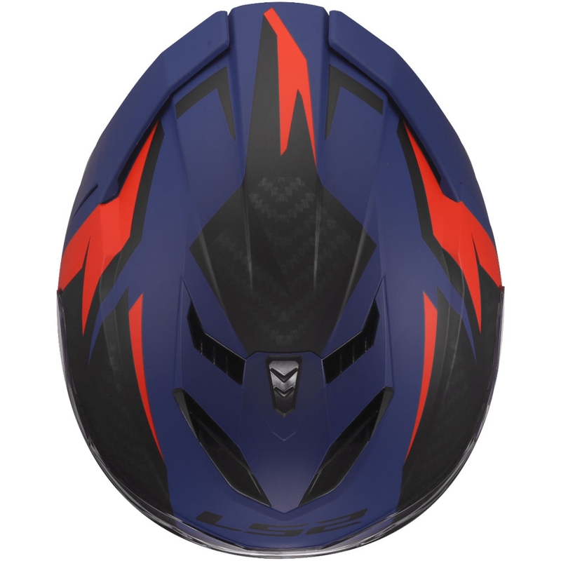 Integralna motociklistička kaciga LS2 FF818 Storm III Dynamo plavo-crvena