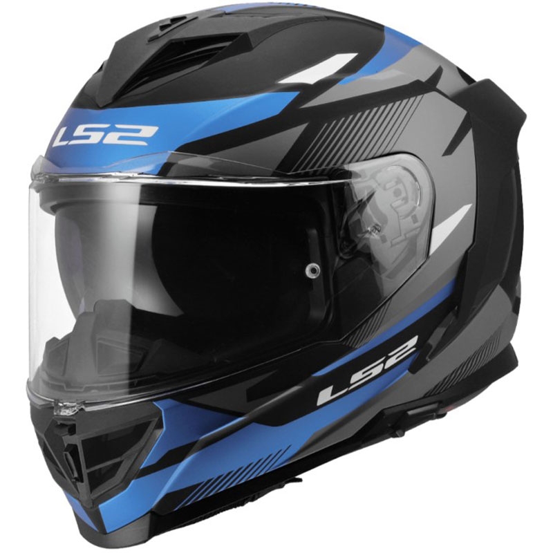Integralna motociklistička kaciga LS2 FF818 Storm III Komai crno-plava