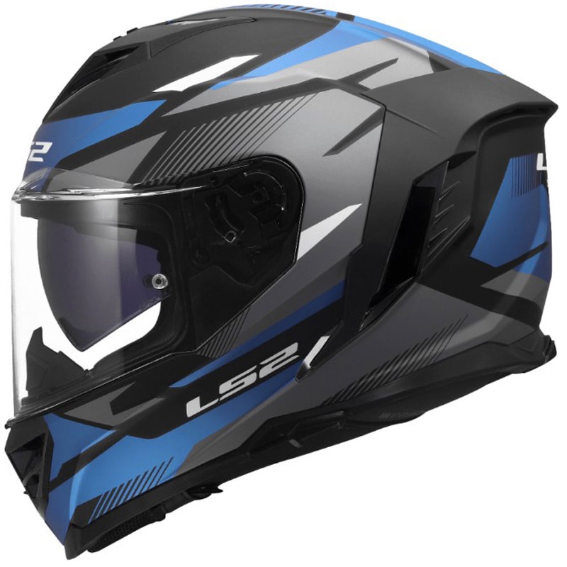 Integralna motociklistička kaciga LS2 FF818 Storm III Komai crno-plava