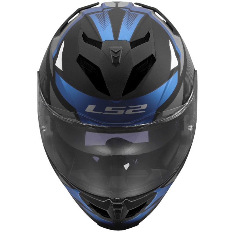 Integralna motociklistička kaciga LS2 FF818 Storm III Komai crno-plava