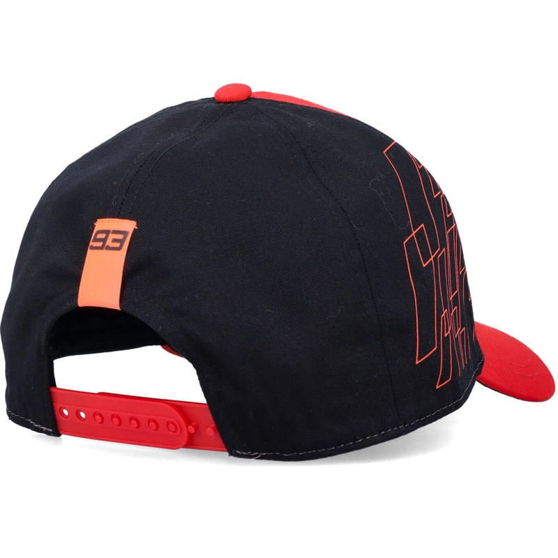 Ducati Marc Marquez bejzbolska kapa 93 i pravokutna podloga crno-crvena