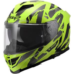 Integralna motociklistička kaciga LS2 FF818 Storm III Kaos žuta