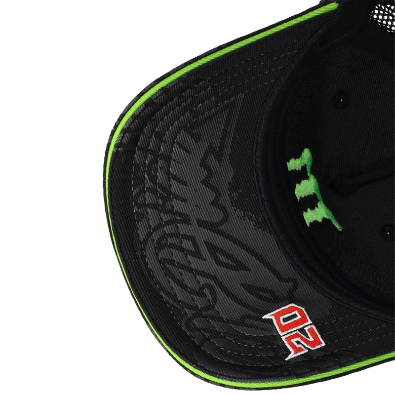 Yamaha Monster Fabio Quartararo sponzorska kapa crna