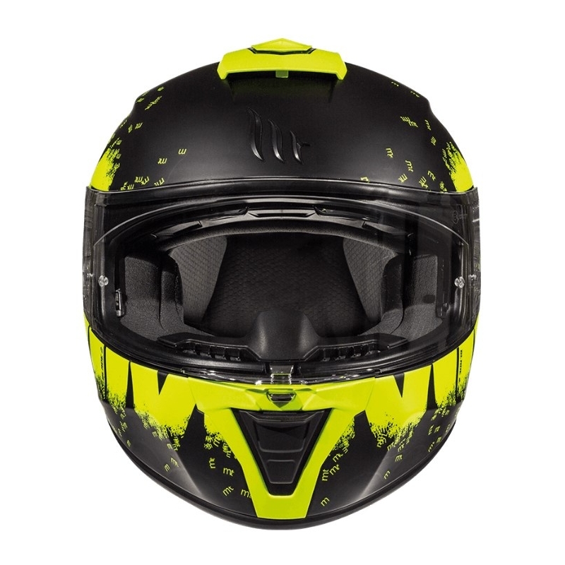 Integralna motoristička kaciga MT Blade 2 SV Oberon crna-fluo žuta rasprodaja
