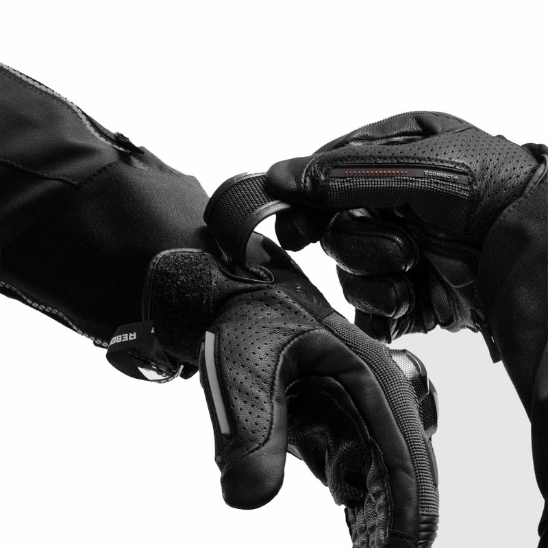Rebelhorn Defender motociklističke rukavice crne boje