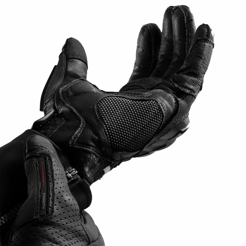 Rebelhorn Defender motociklističke rukavice crno-crvene
