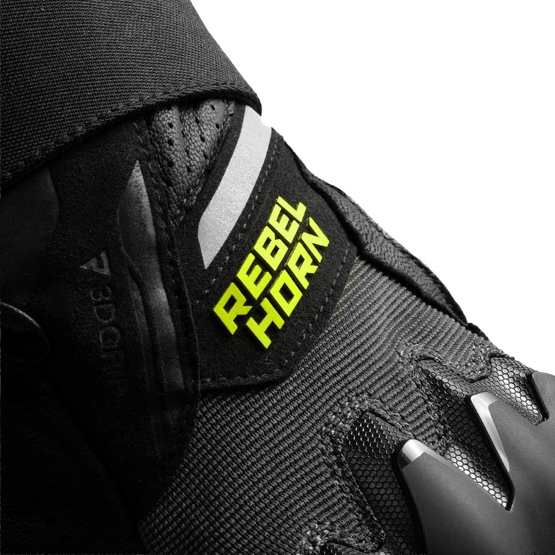 Rebelhorn Defender motociklističke rukavice crno-sive-fluo žute