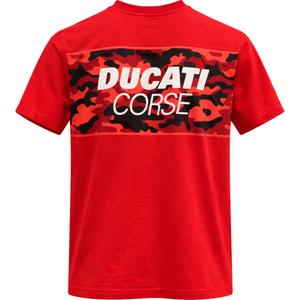 Ducati Corse CAMU majica kratkih rukava crvena