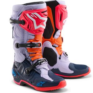 Alpinestars TECH 10 Limited Edition Records motokros čizme crne boje