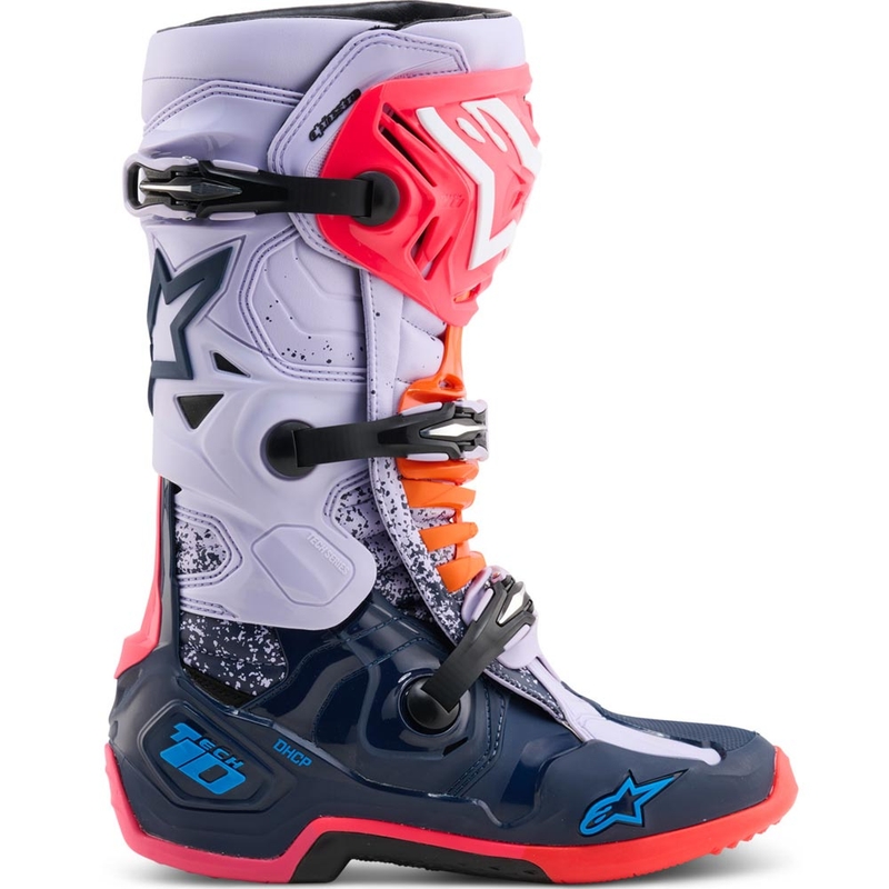 Alpinestars TECH 10 Limited Edition Records motokros čizme crne boje