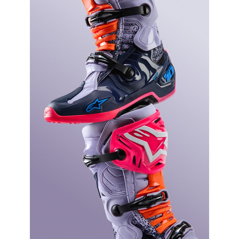 Alpinestars TECH 10 Limited Edition Records motokros čizme crne boje