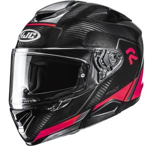 HJC RPHA 72 Carbon Fynex MC1 full face motociklistička kaciga crno-crvena