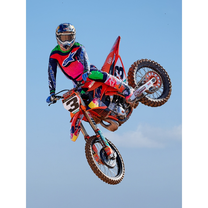 Alpinestars Supertech Limited Edition Records motokros hlače sive boje