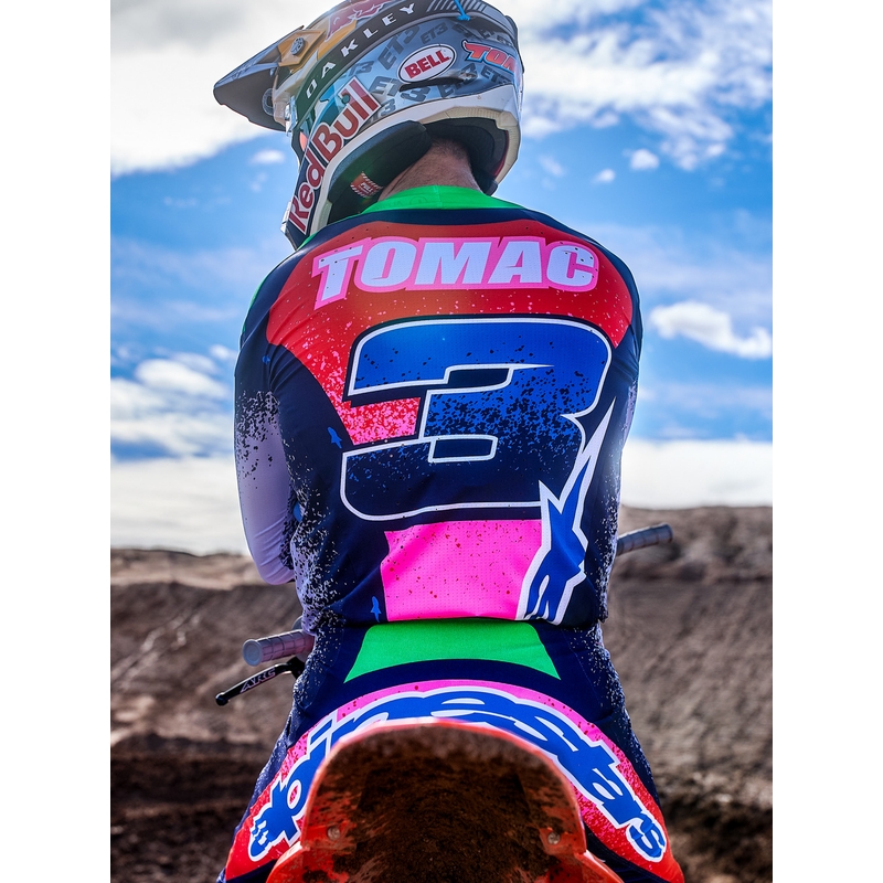 Alpinestars Supertech Limited Edition Records motokros hlače sive boje