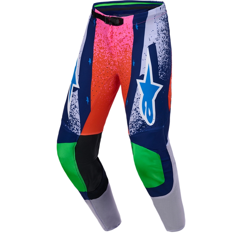 Alpinestars Supertech Limited Edition Records motokros hlače sive boje