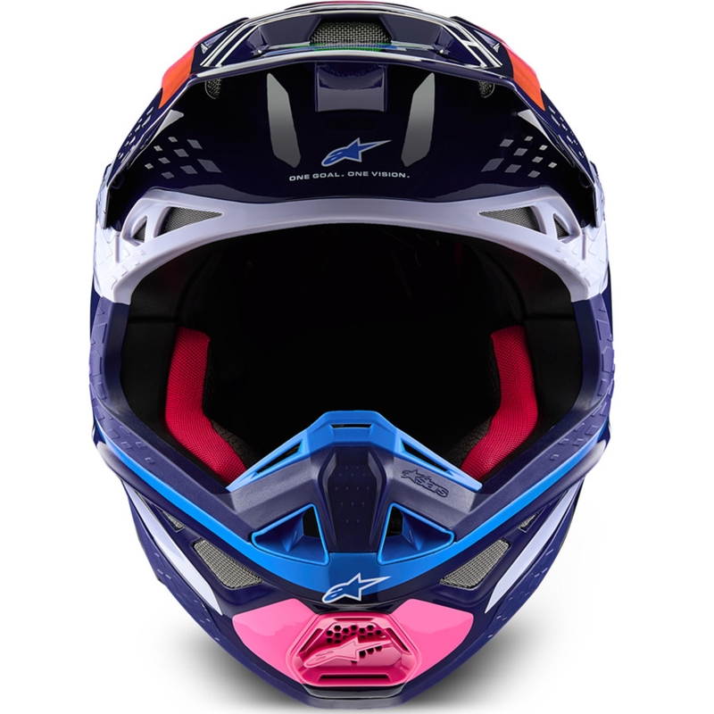 Alpinestars Supertech S-M10 Limited Edition Records Motokros kaciga siva