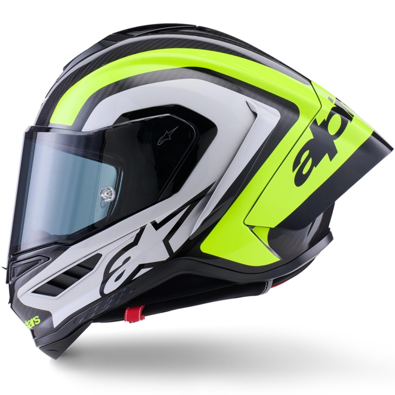 Alpinestars Supertech R10 Arius integralna motociklistička kaciga crno-fluo žuto-bijela