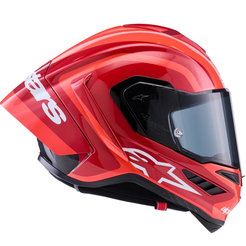 Alpinestars Supertech R10 Arius integralna motociklistička kaciga fluo crveno-crveno-crno-bijela