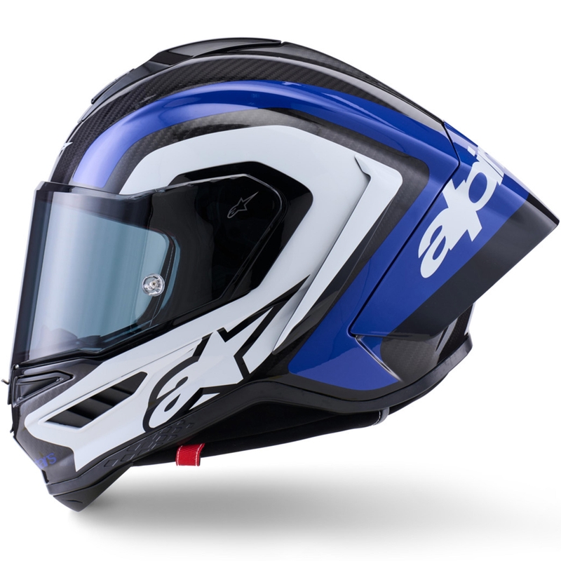 Alpinestars Supertech R10 Arius integralna motociklistička kaciga crno-plavo-bijela