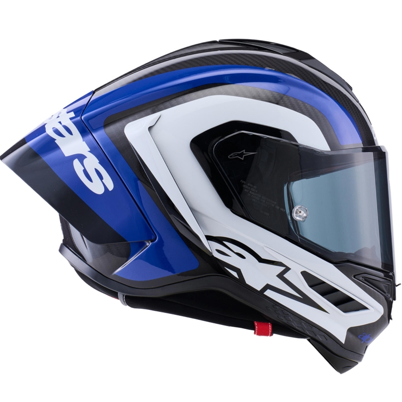 Alpinestars Supertech R10 Arius integralna motociklistička kaciga crno-plavo-bijela