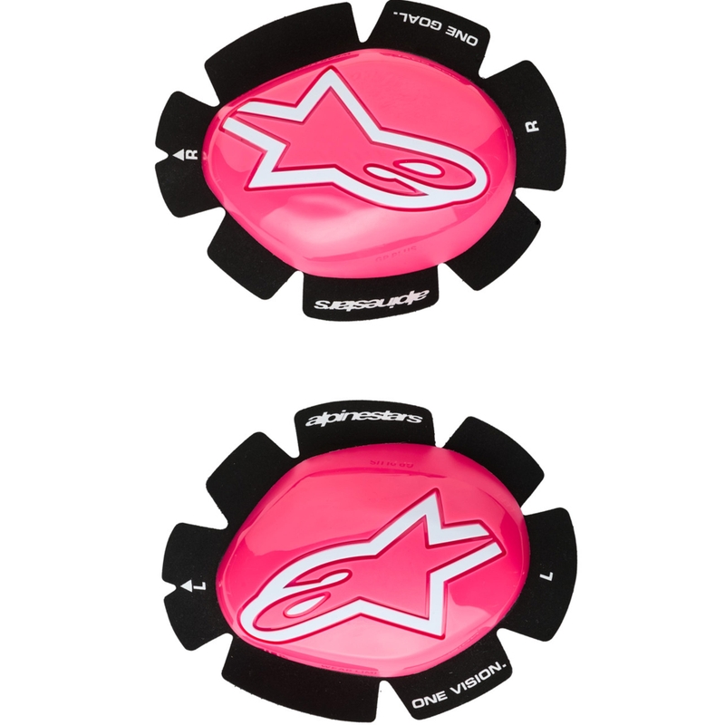 Alpinestars GP Plus klizači 2 kom fluo rozo-bijeli