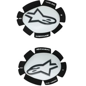 Alpinestars GP Plus klizači 2 kom. bijelo-crni