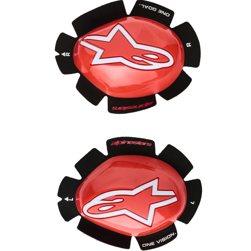 Alpinestars GP Tech klizači za koljena crveno-bijeli