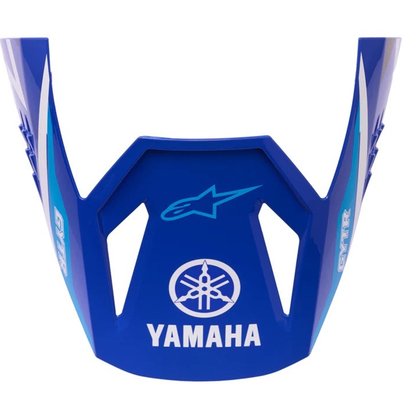 Vizir za dječje motociklističke kacige Alpinestars S-M3 Yamaha kolekcija plavo-bijela