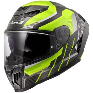Full face motoristička kaciga LS2 FF807 Dragon Trax fluo žuta