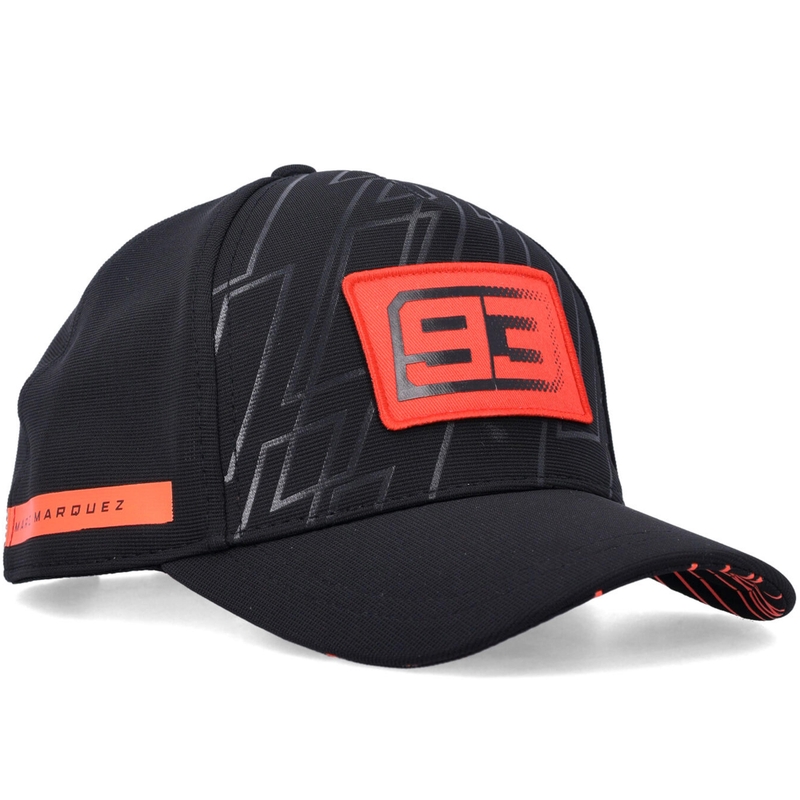 Ducati Marc Marquez Tehnička bejzbol kapa 93 Patch crna
