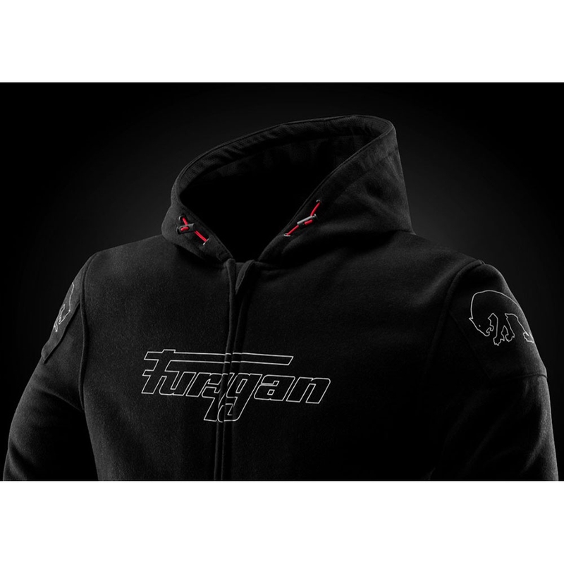 Furygan Livio X Kevlar® motociklistička jakna crno-bijela