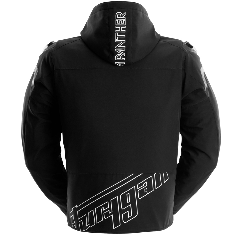 Furygan Sektor Roadster Evo motociklistička jakna crno-bijelo-crvena