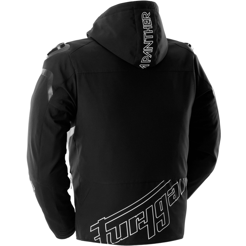 Furygan Sektor Roadster Evo motociklistička jakna crno-bijelo-crvena