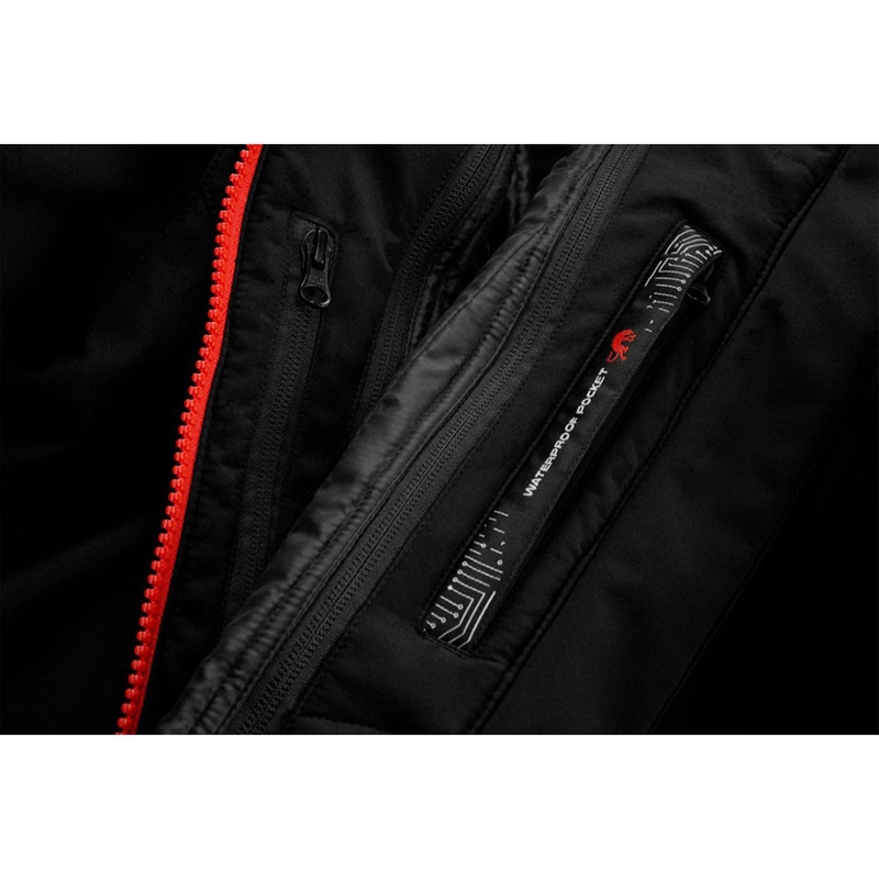 Furygan Sektor Roadster Evo motociklistička jakna crno-bijelo-crvena