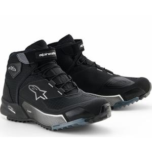 Ženske motociklističke čizme Alpinestars Stella CR-X Drystar crno-sivo-bijele