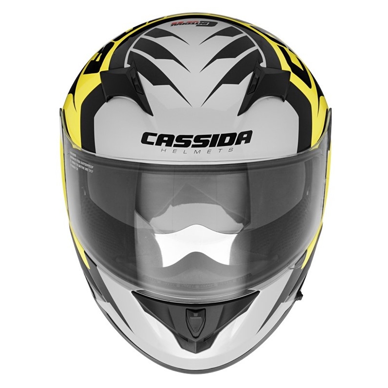 Integralna kaciga Cassida Integral 2.0 Perimetric fluo žuto-crno-siva