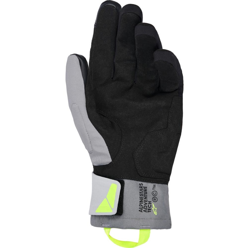 Alpinestars XT-3 Drystar izolirane motociklističke rukavice crne-tamno sive-svijetlo sive-žute