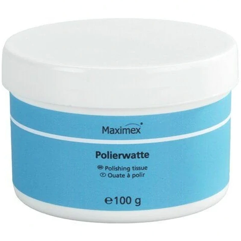 Vata za čišćenje i poliranje kroma i metala Maximex 100 g