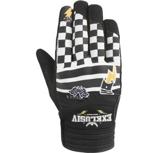 NOX Exklusiv Airflow Tracker motociklističke rukavice crno-bijele
