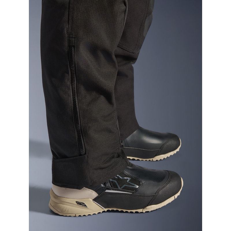 Ženske motociklističke hlače Alpinestars Stella Andes V4 Drystar crno-tamno sive