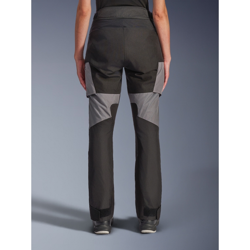Ženske motociklističke hlače Alpinestars Stella Andes V4 Drystar crno-tamno sive