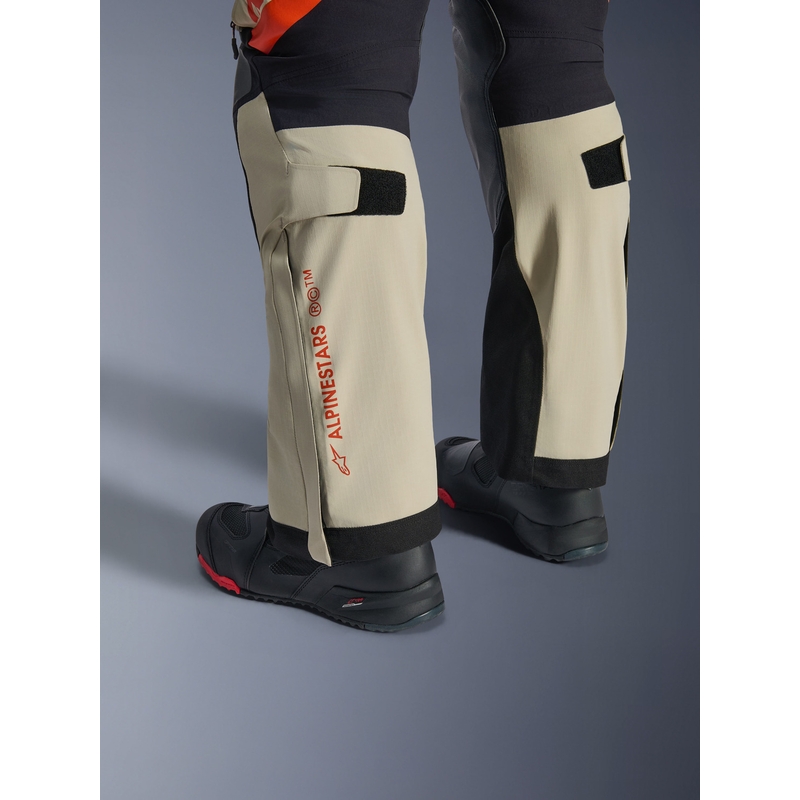 Alpinestars Halo PRO Drystar XF motociklističke hlače krem-crno-crvene