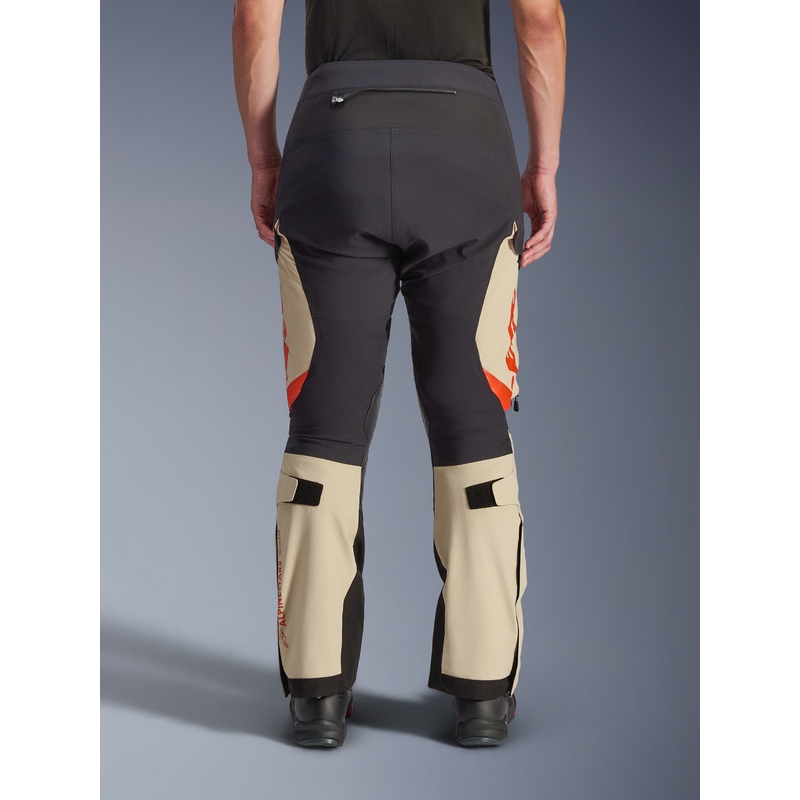 Alpinestars Halo PRO Drystar XF motociklističke hlače krem-crno-crvene