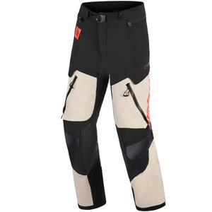 Alpinestars Halo PRO Drystar XF motociklističke hlače krem-crno-crvene