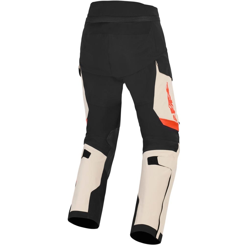 Alpinestars Halo PRO Drystar XF motociklističke hlače krem-crno-crvene
